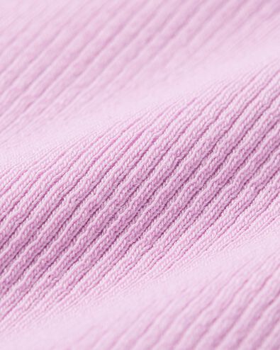 d&eacute;bardeur femme coton c&ocirc;tel&eacute; bretelles spaghetti avec dentelle rose rose - 19603100PINK - HEMA