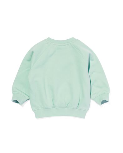 Baby-Sweatshirt, Dinosaurier mintgrün 68 - 33194842 - HEMA