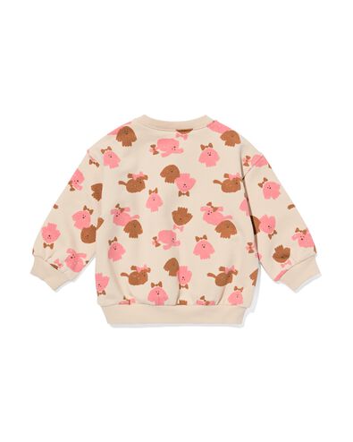 pull b&eacute;b&eacute; chiens &eacute;cru - 33047870ECRU - HEMA