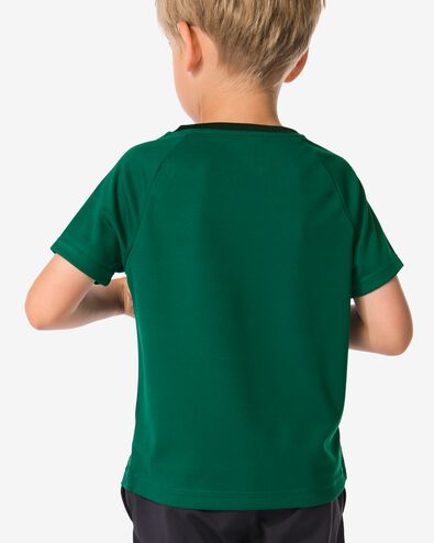 kinder voetbalshirt  donkergroen donkergroen - 30690137DARKGREEN - HEMA