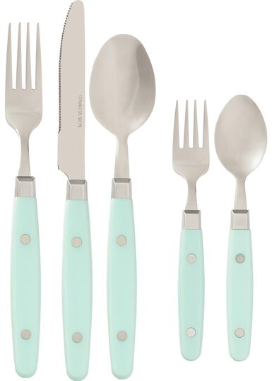 Besteck &ndash; blau - 1000015237 - HEMA