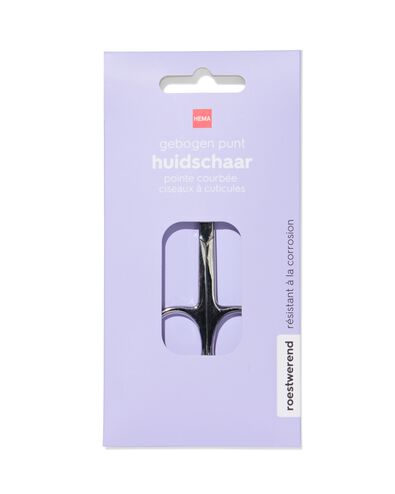 ciseaux &agrave; peau &agrave; bouts recourb&eacute;s acier inoxydable - 11912405 - HEMA