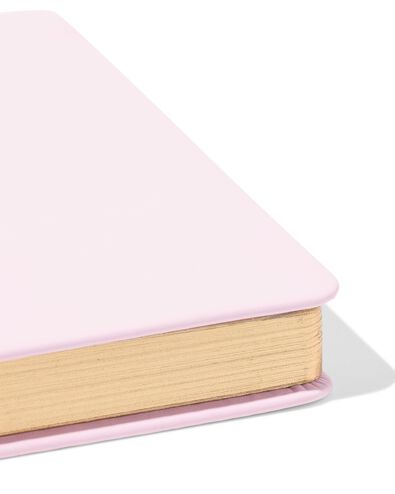 carnet de notes 15x22cm petits c&oelig;urs rose - 14100233 - HEMA