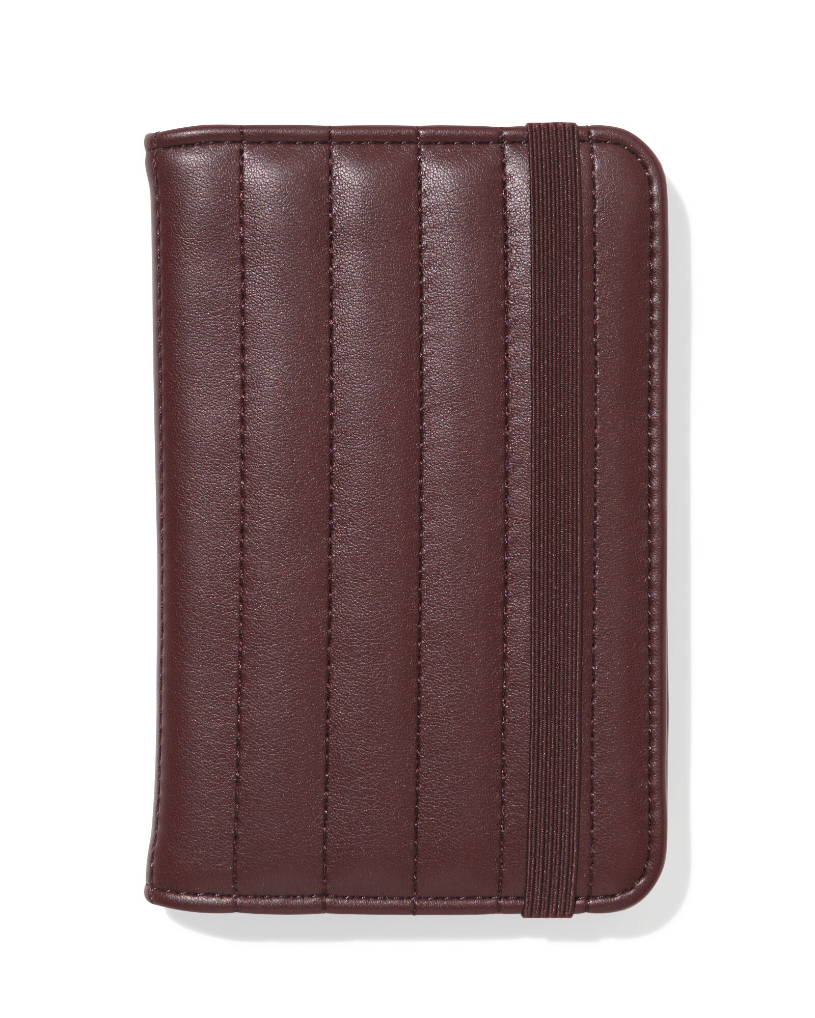 &eacute;tui de passeport c&ocirc;tel&eacute; marron - 18160019 - HEMA