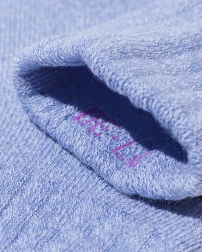 kinder thermosokken rib - 2 paar grijsmelange grijsmelange - 4320370GREYMELANGE - HEMA