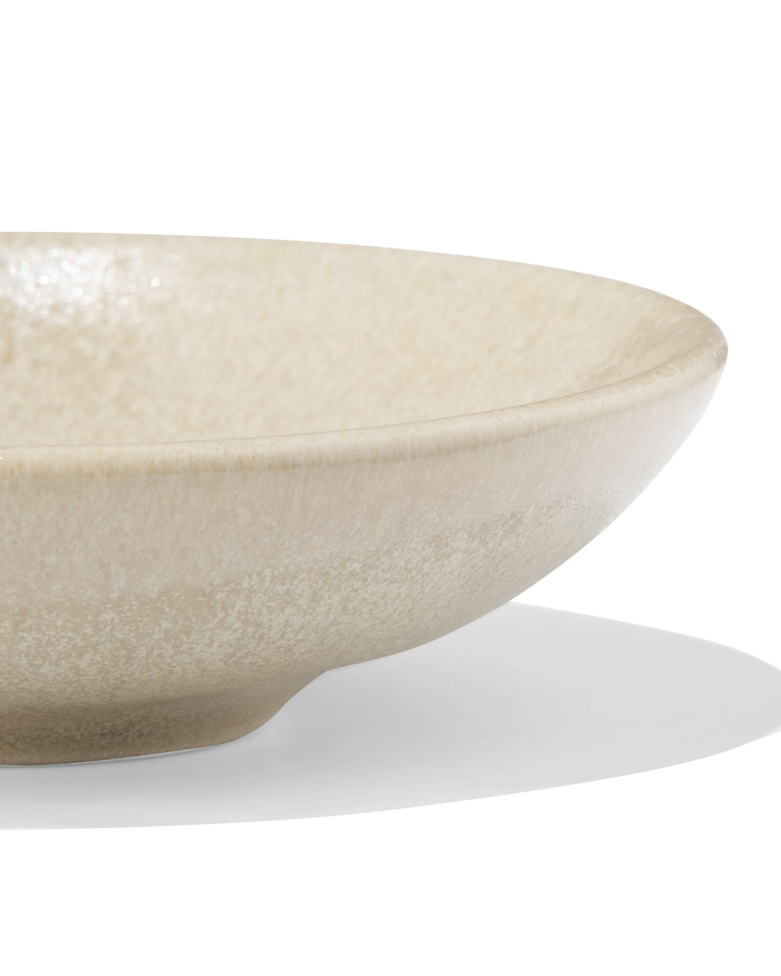 bol &Oslash;8cm PUUR gla&ccedil;ure r&eacute;active beige  - 9650139 - HEMA