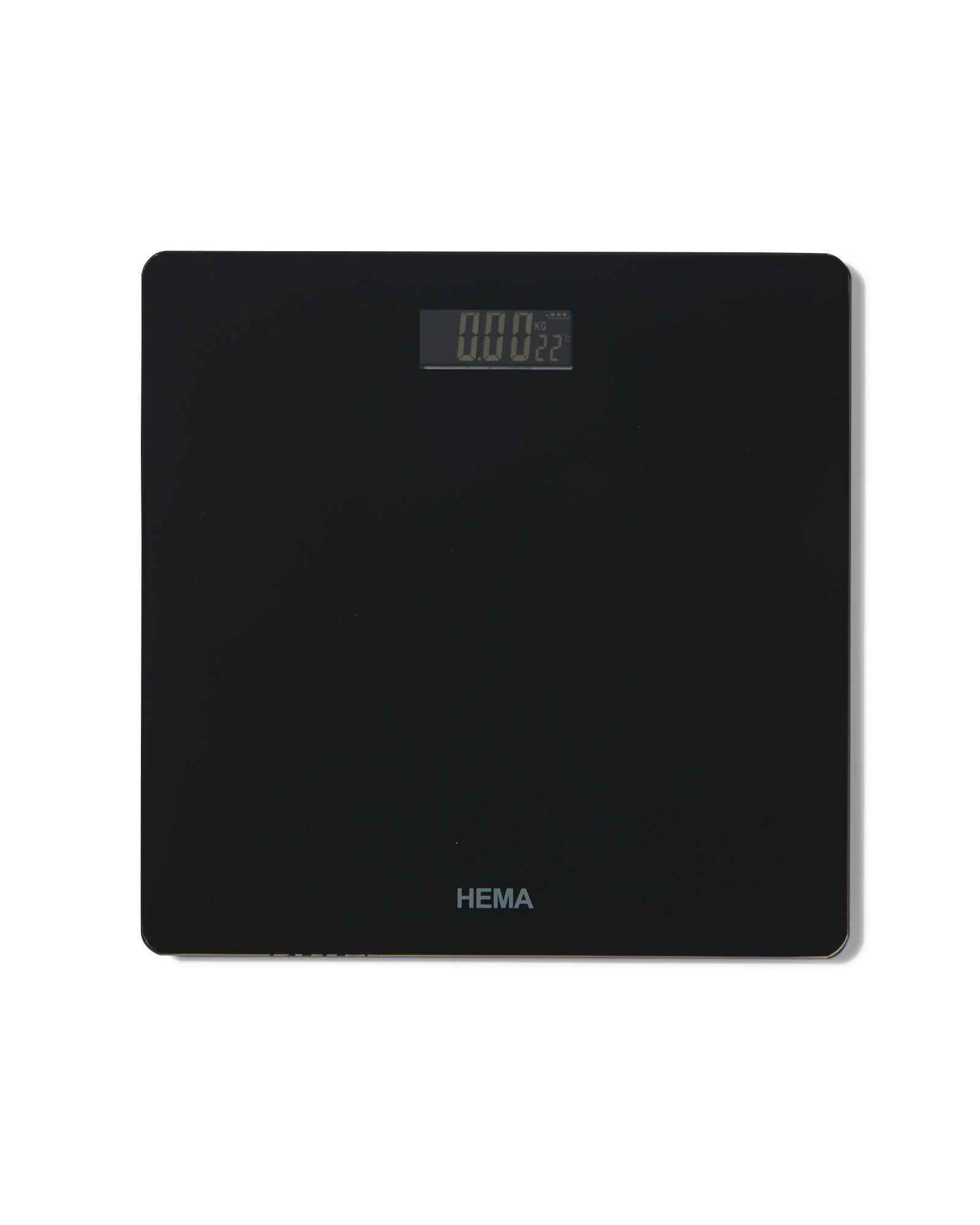 pèse-personne digital noir - 80310036 - HEMA