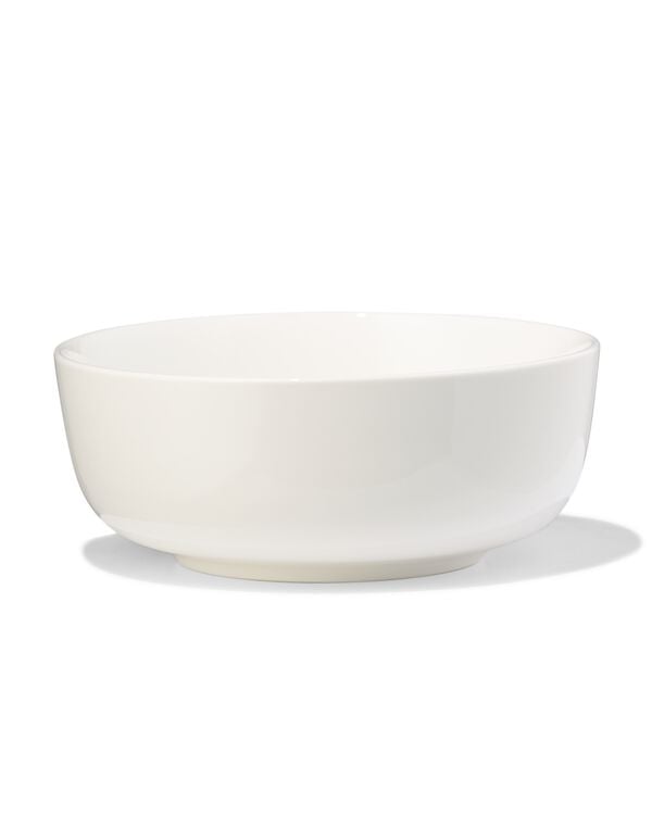 Schale &Oslash; 15 cm, Knap, New Bone China, wei&szlig; - 9650303 - HEMA
