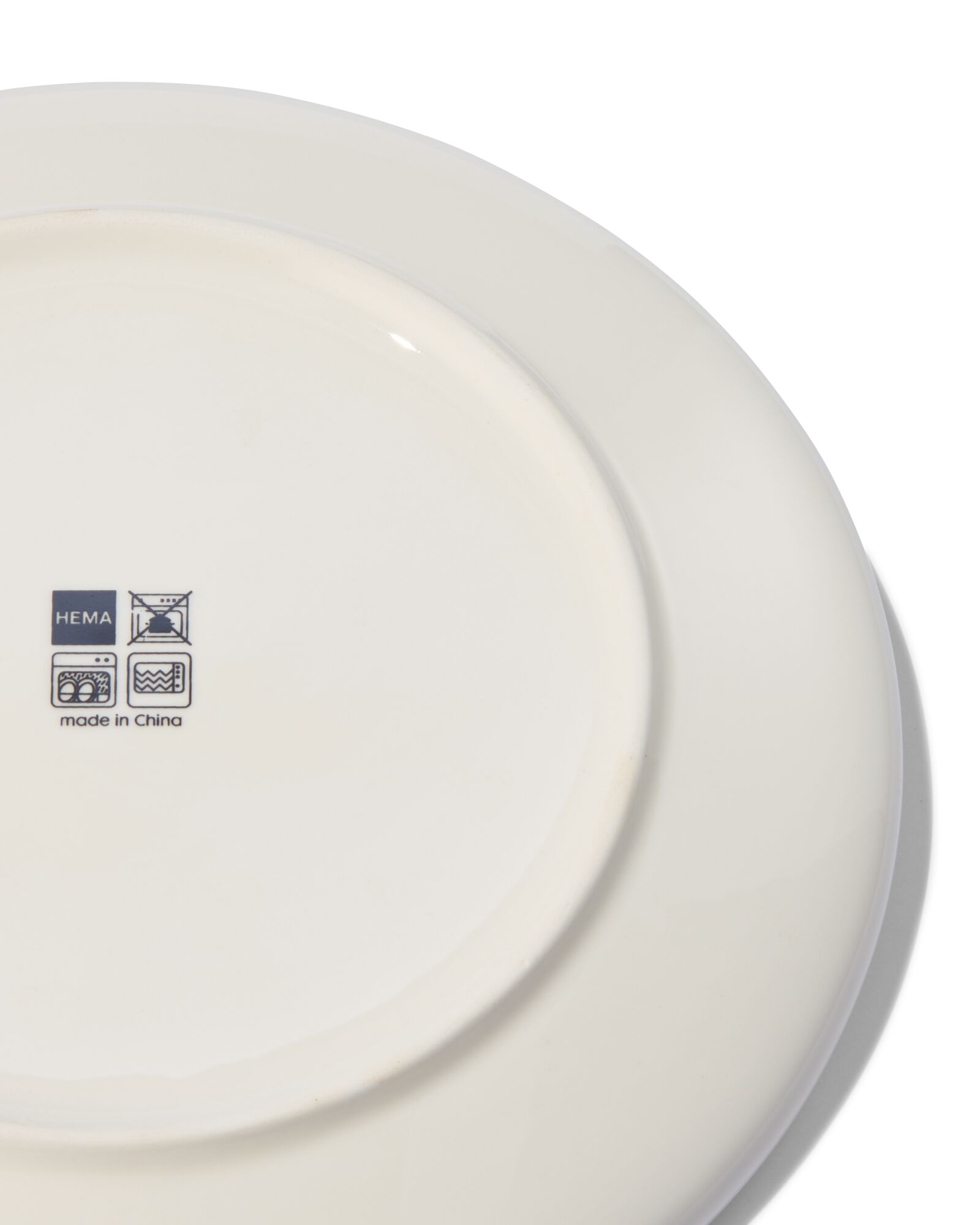 petite assiette - 20 cm - Rome - new bone - blanche - 9602043 - HEMA