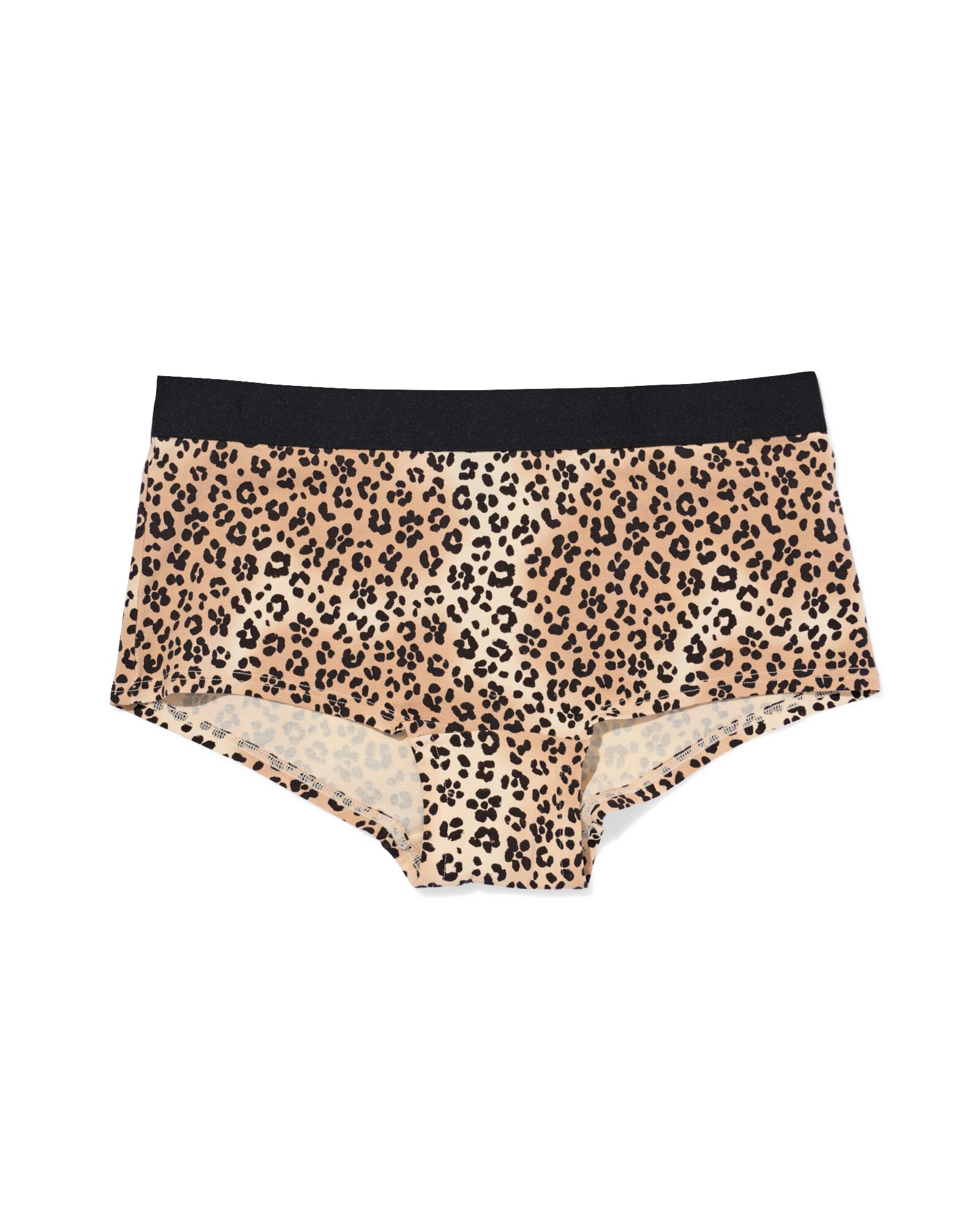 boxer femme coton everyday ceinture l&eacute;opard naturel - 19601854NATURAL - HEMA