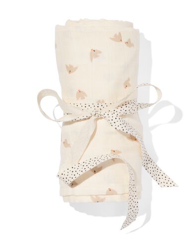 carr&eacute; hydrophile XL 110 x 110 cm oiseaux - 33317840 - HEMA