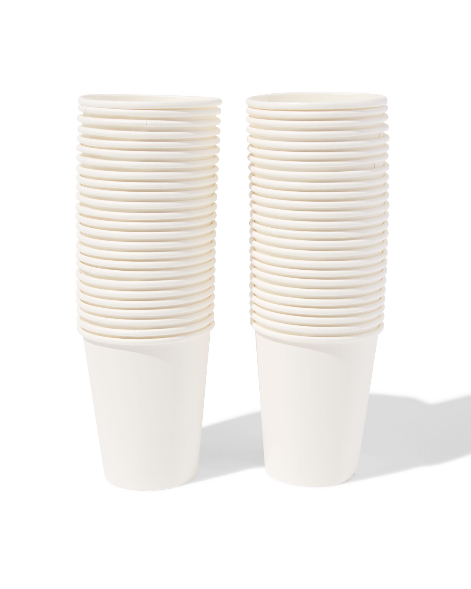 Becher Weiß – 50 Stück - 14200759 - HEMA