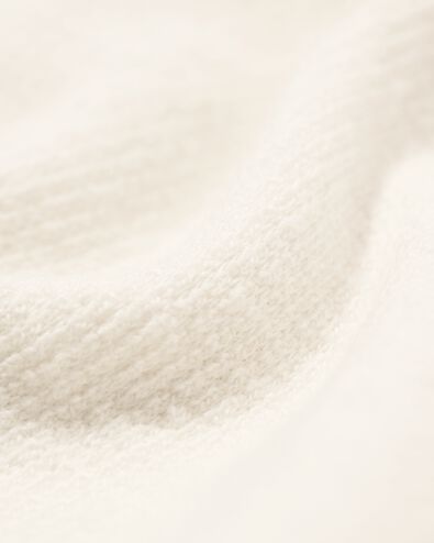 heren T-shirt relaxed fit structuur gebroken wit gebroken wit - 2129900OFFWHITE - HEMA