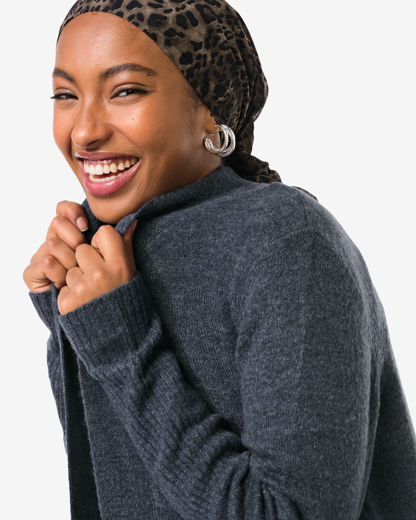 Damen-Strickjacke Lana  blau blau - 36302620BLUE - HEMA