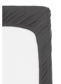 drap-housse surmatelas-jersey coton gris foncé gris foncé - 1000013977 - HEMA