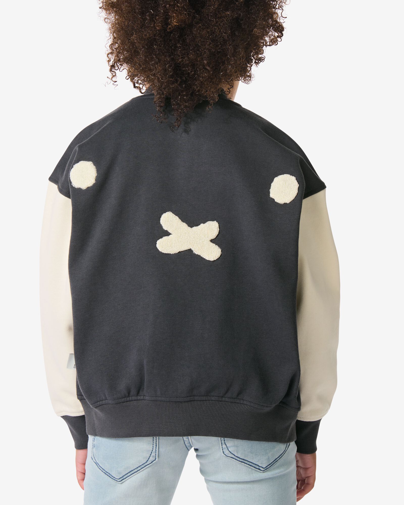 blouson bombers enfant Miffy  gris fonc&eacute; gris fonc&eacute; - 30843442DARKGREY - HEMA