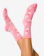 sokken met katoen take a chance roze 39/42 - 4141147 - HEMA
