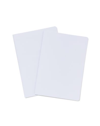 2er-Pack Ersatzbl&auml;tter f&uuml;r Notizb&uuml;cher, DIN A5, blanko - 14170085 - HEMA