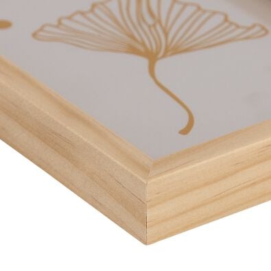 fotokader 10x15cm notenkleur massief hout 10 x 15 hout - 13622009 - HEMA