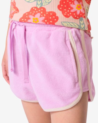 kindershort comfort fit paars paars - 30825404PURPLE - HEMA