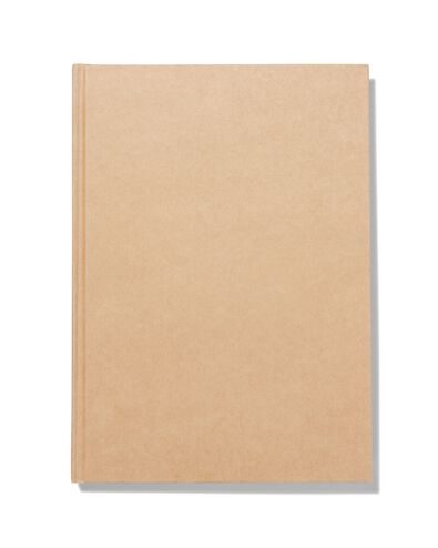 carnet vierge A4 kraft - 14130024 - HEMA