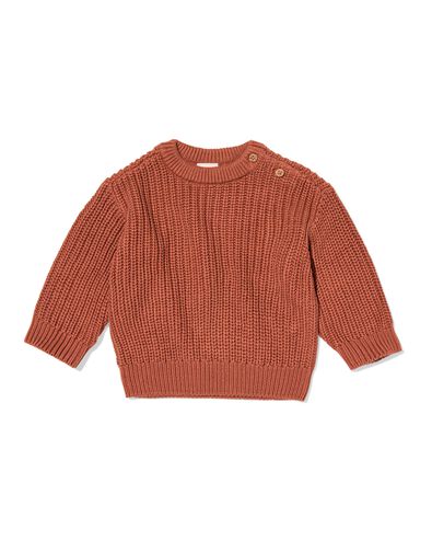 pull b&eacute;b&eacute; grosse maille marron marron - 33180270BROWN - HEMA