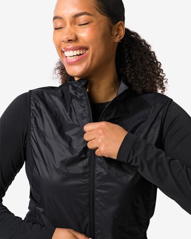 doudoune sans manches femme noir noir - 36000491BLACK - HEMA