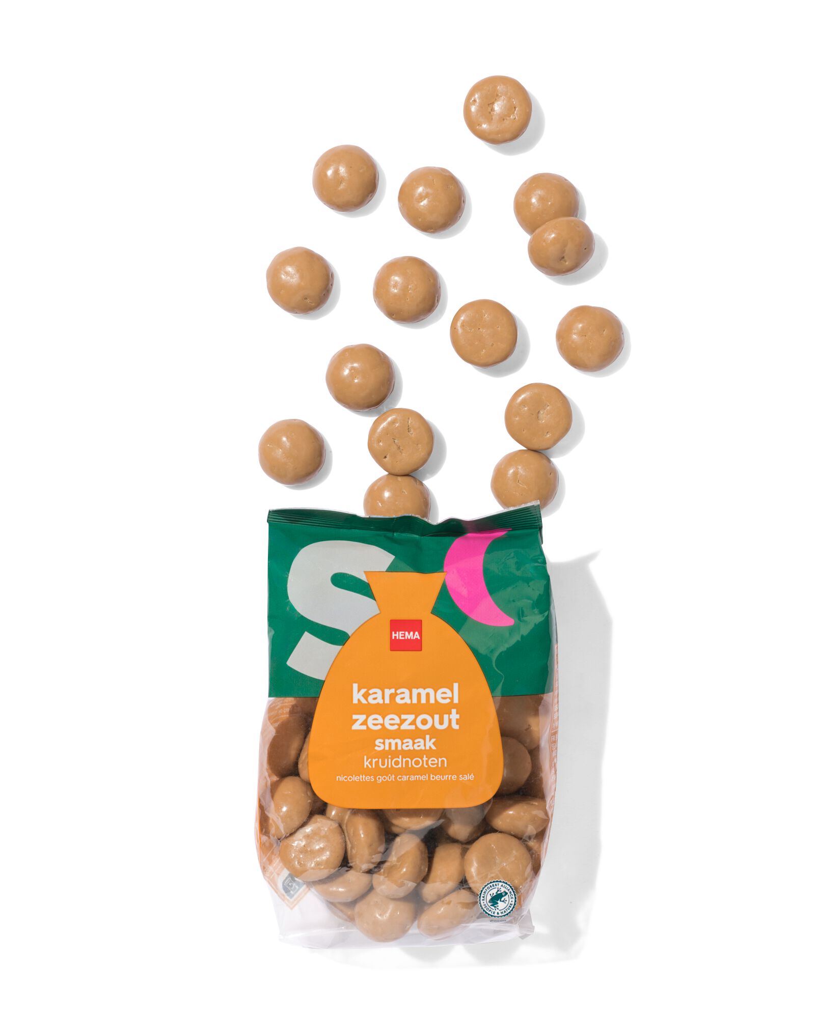 nicolettes saveur caramel sel marin 200g - 24432222 - HEMA