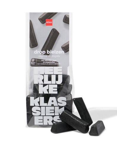 lingots de réglisse 150g - 10200103 - HEMA