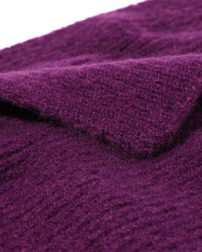 damessjaal 28x200cm donkerpaars - 16451078 - HEMA