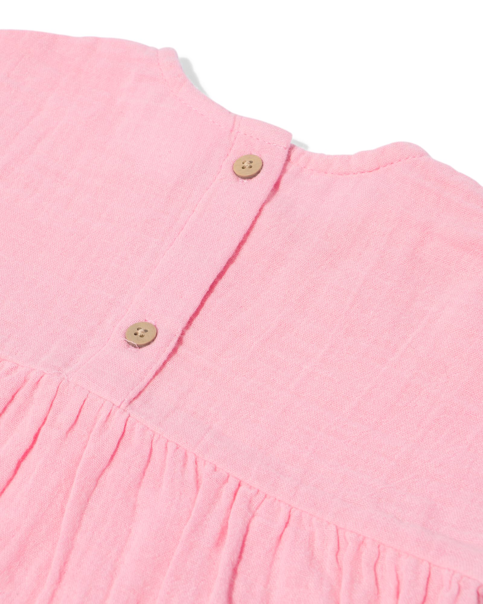 robe b&eacute;b&eacute; trap&egrave;ze mousseline rose rose - 33084270PINK - HEMA