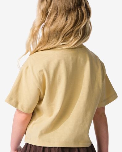 t-shirt enfant jersey fruit sable sable - 30866305SAND - HEMA
