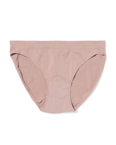 damesslip naadloos micro beige beige - 19601524BEIGE - HEMA