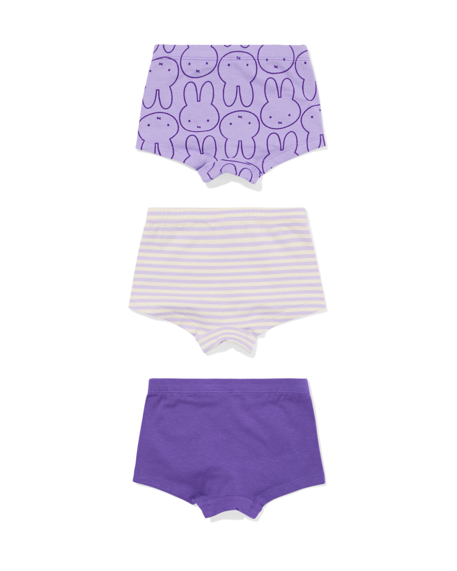 Miffy Kinder-Boxershorts &ndash; 3 St&uuml;ck violett violett - 19300140PURPLE - HEMA