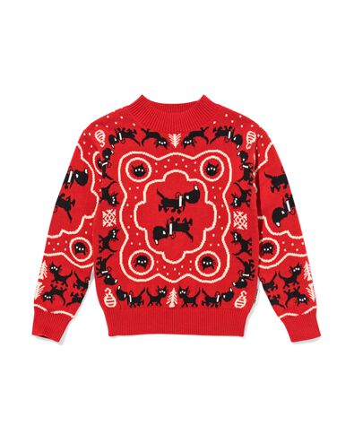 pull enfant Takkie et Siepie rouge 110/116 - 30829876 - HEMA