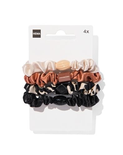 scrunchies smal - 4 stuks - 11870079 - HEMA