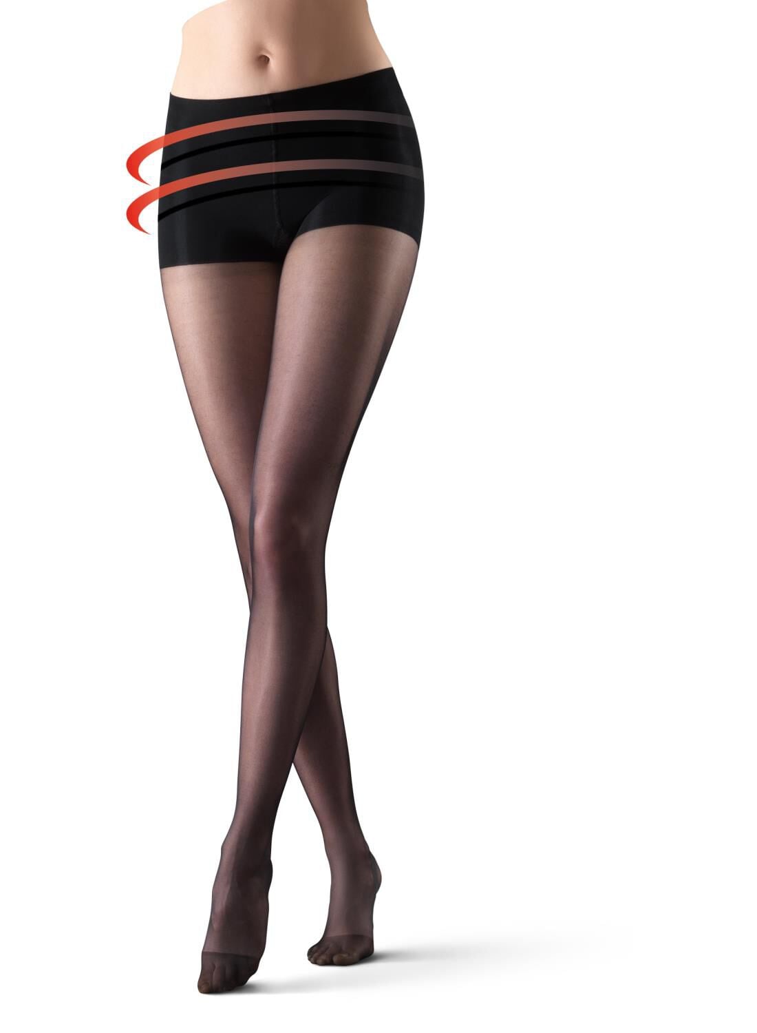 Collants Sans Orteils 15 Deniers BANANALU - Transparent Bout Ouvert | Confort Coton Élasthanne