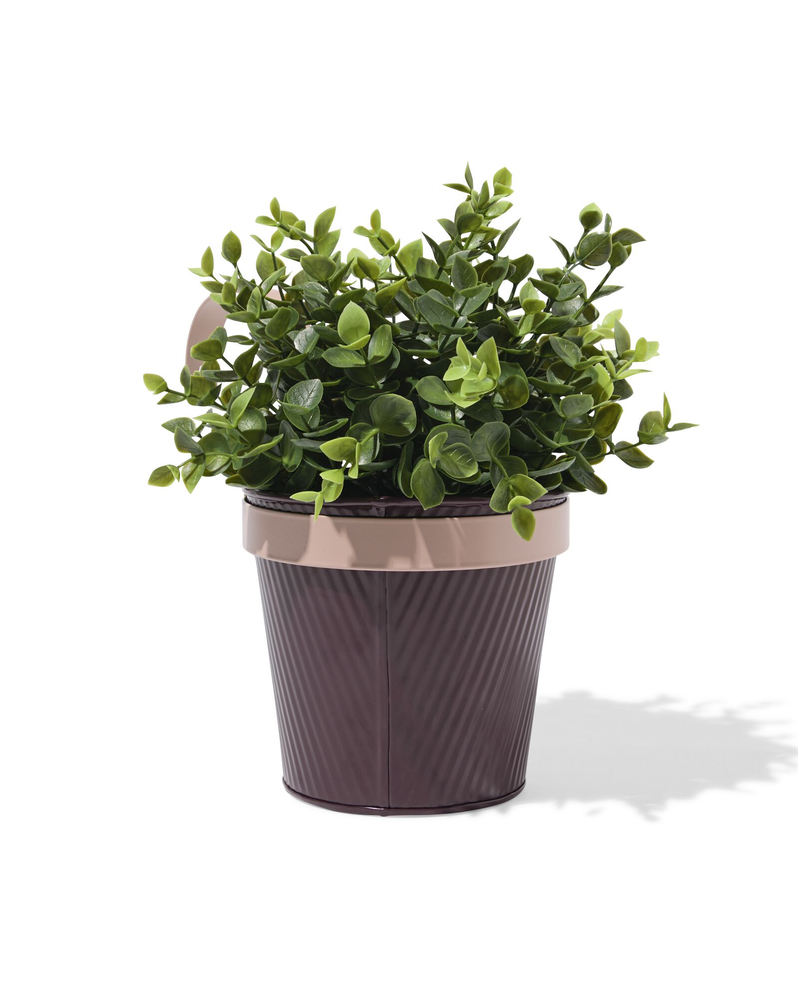 Pflanzgef&auml;&szlig; Balkon 13 x 21 x 21 cm mit Haken lila - 41822237 - HEMA