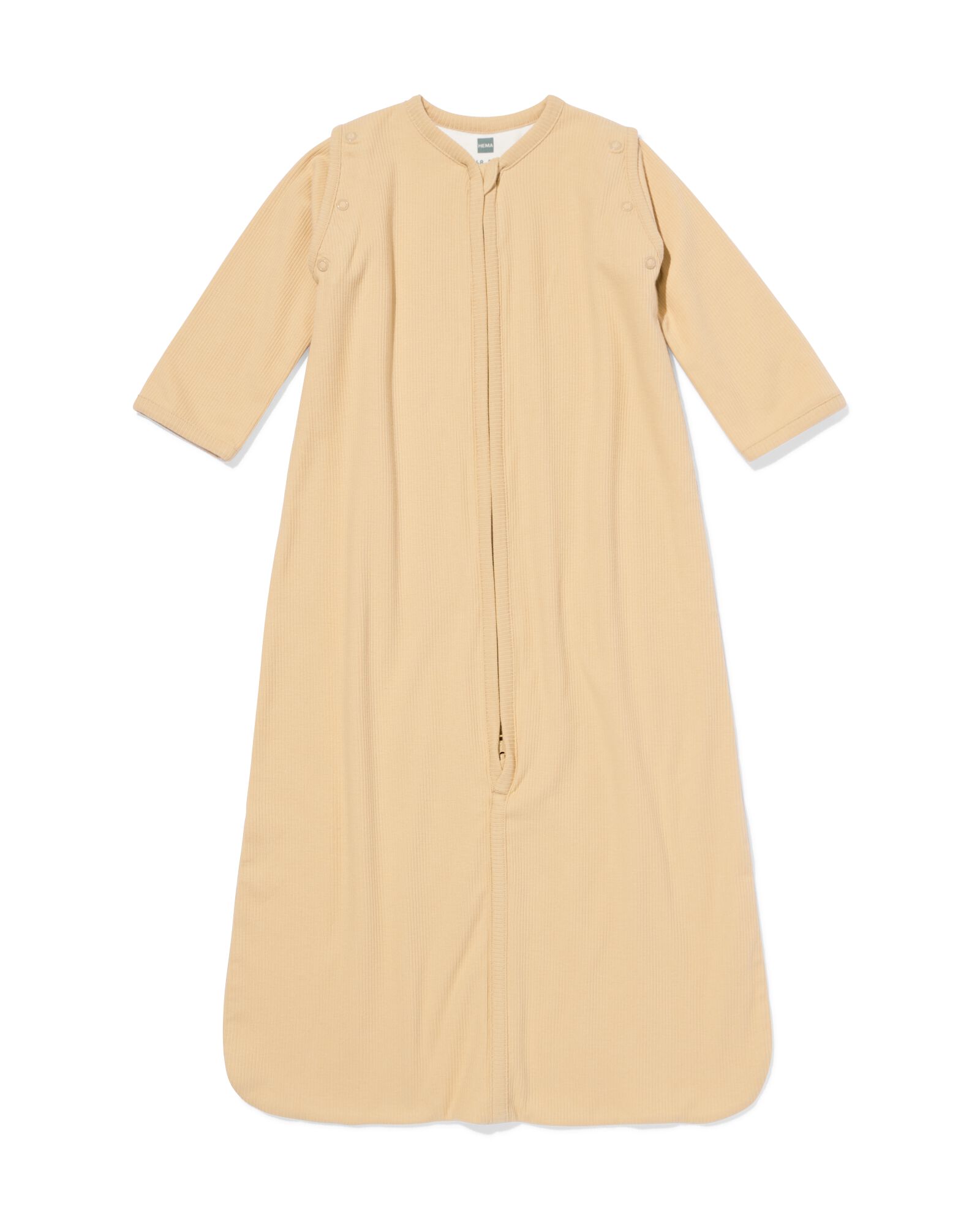 gigoteuse b&eacute;b&eacute; avec manches amovibles c&ocirc;tel&eacute;e 0,5 tog sable sable - 33303560SAND - HEMA