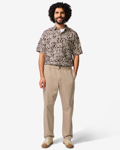 Herrenhose Bas, Regular Fit beige beige - 2140000BEIGE - HEMA