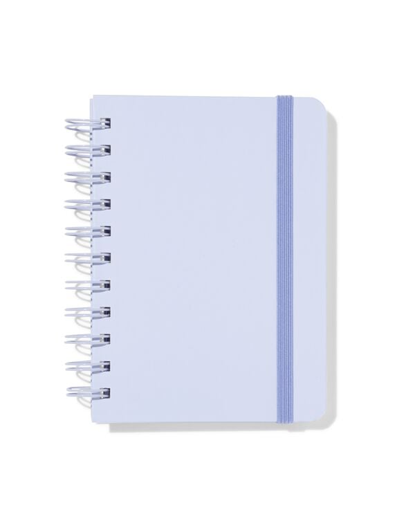 carnet A6 lignes bleu - 14120120 - HEMA