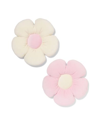 coussin 41x41x7cm en forme de fleur - 61104536 - HEMA