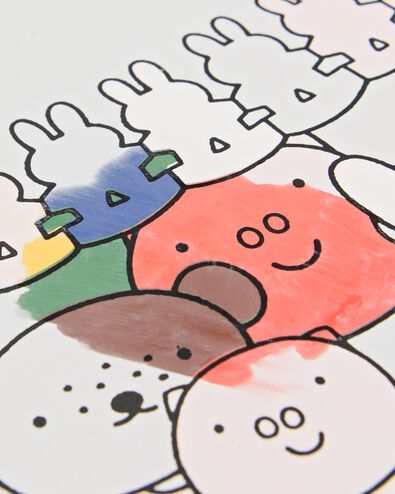 livre d'aquarelle Miffy avec pinceau - 15900598 - HEMA