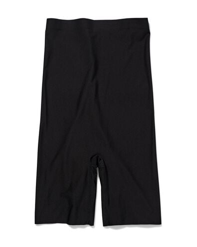 Damen-Radlerhose, Second Skin, hohe Taille schwarz schwarz - 1000019525 - HEMA