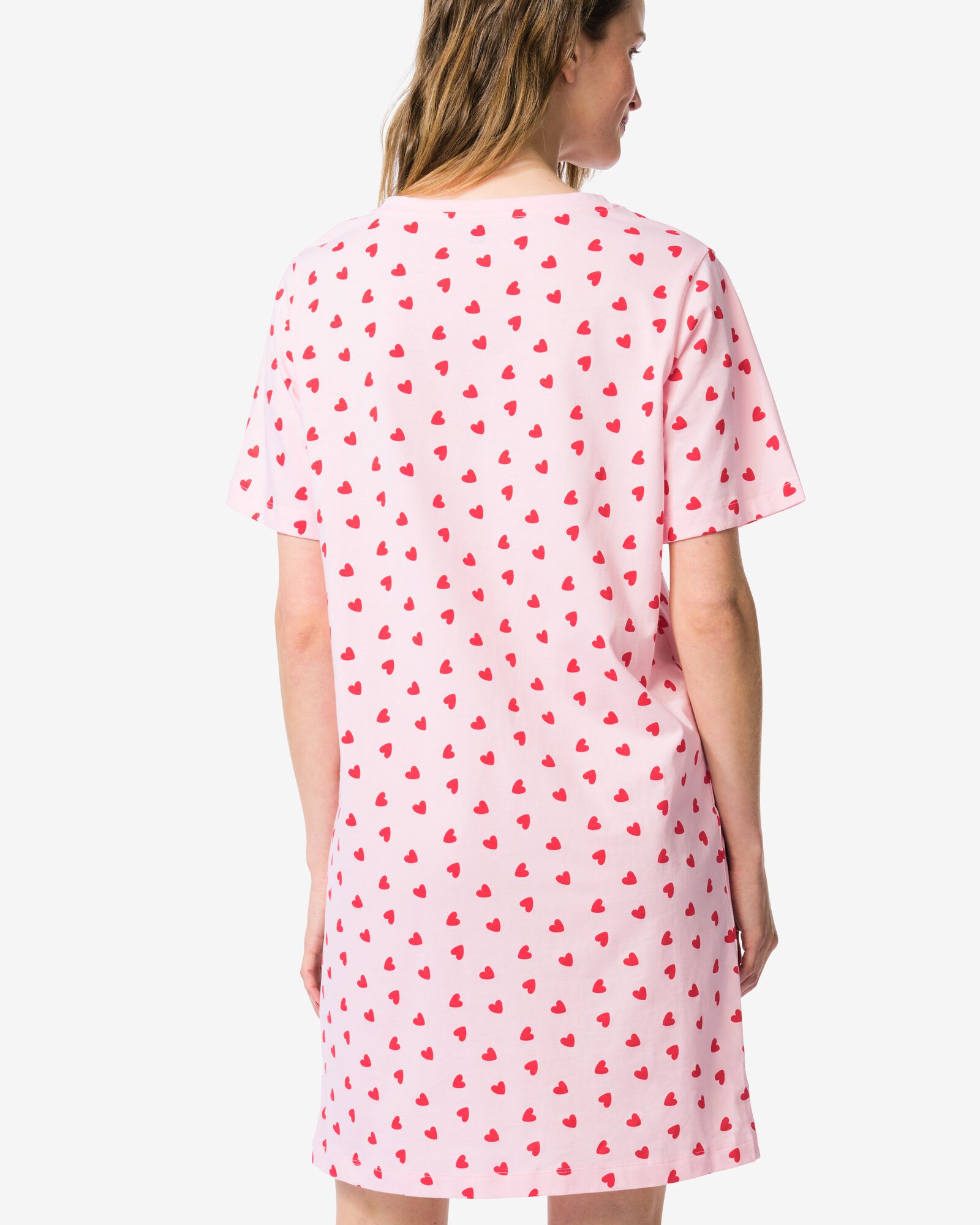 damesnachthemd Fiona moederdag roze - 23401345PINK - HEMA