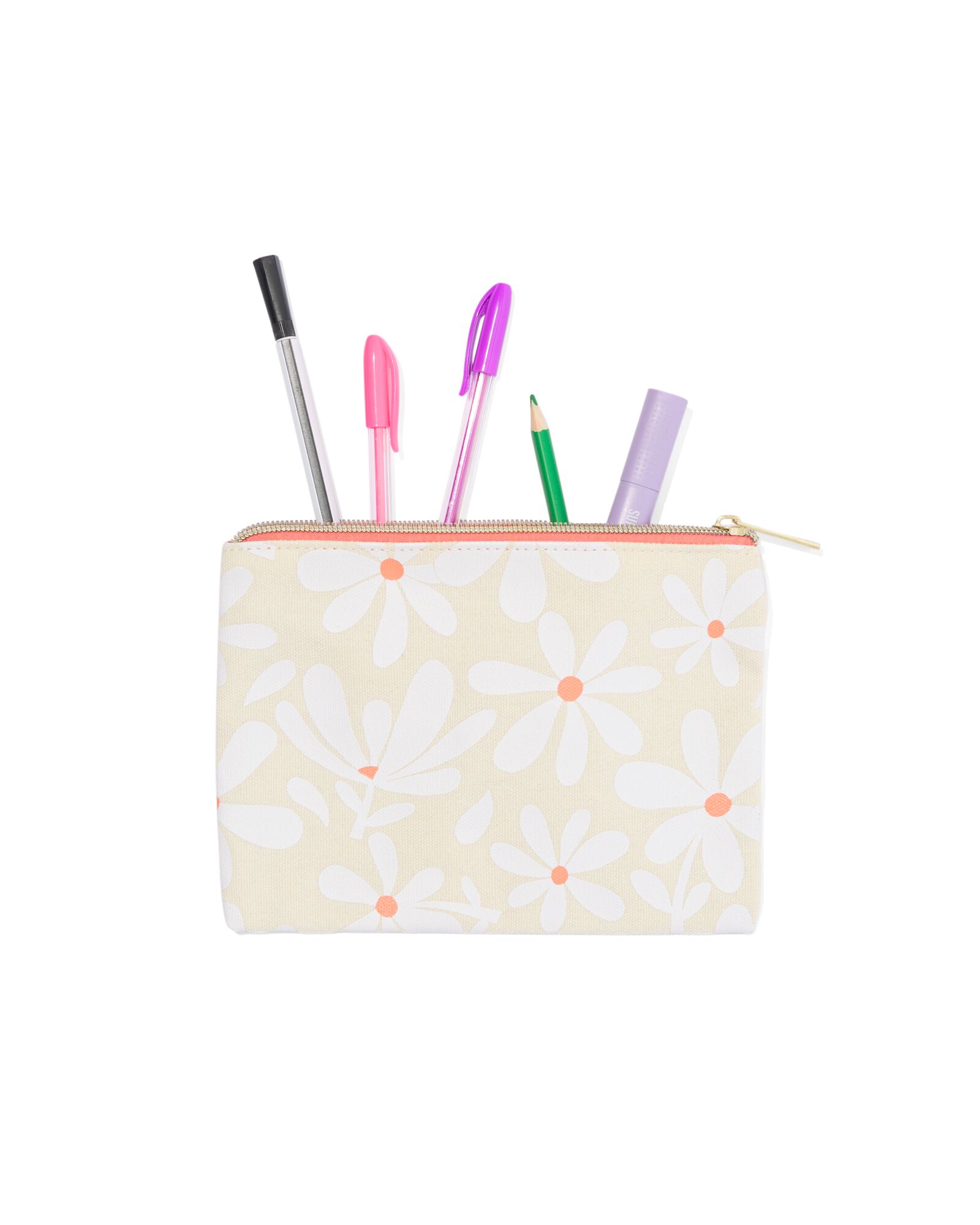 trousse &agrave; crayons toile plate - 14406003 - HEMA