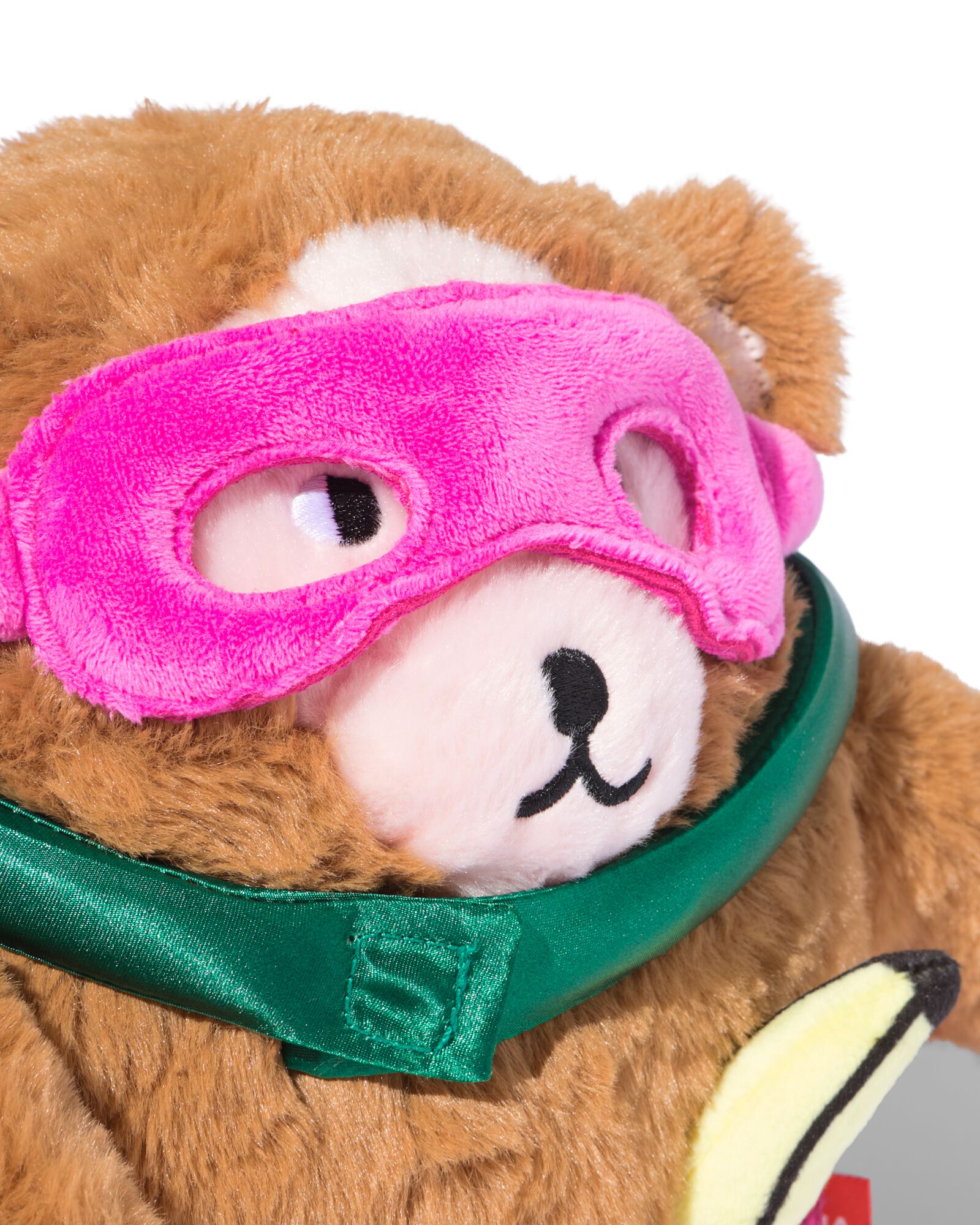 superheld knuffel aap 18x25x8cm - 15100384 - HEMA