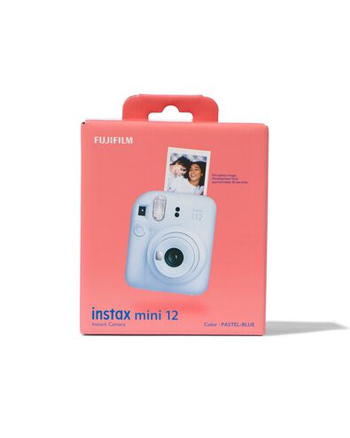 Kamera Fujifilm Instax Mini 12, pastellblau - 60340003 - HEMA