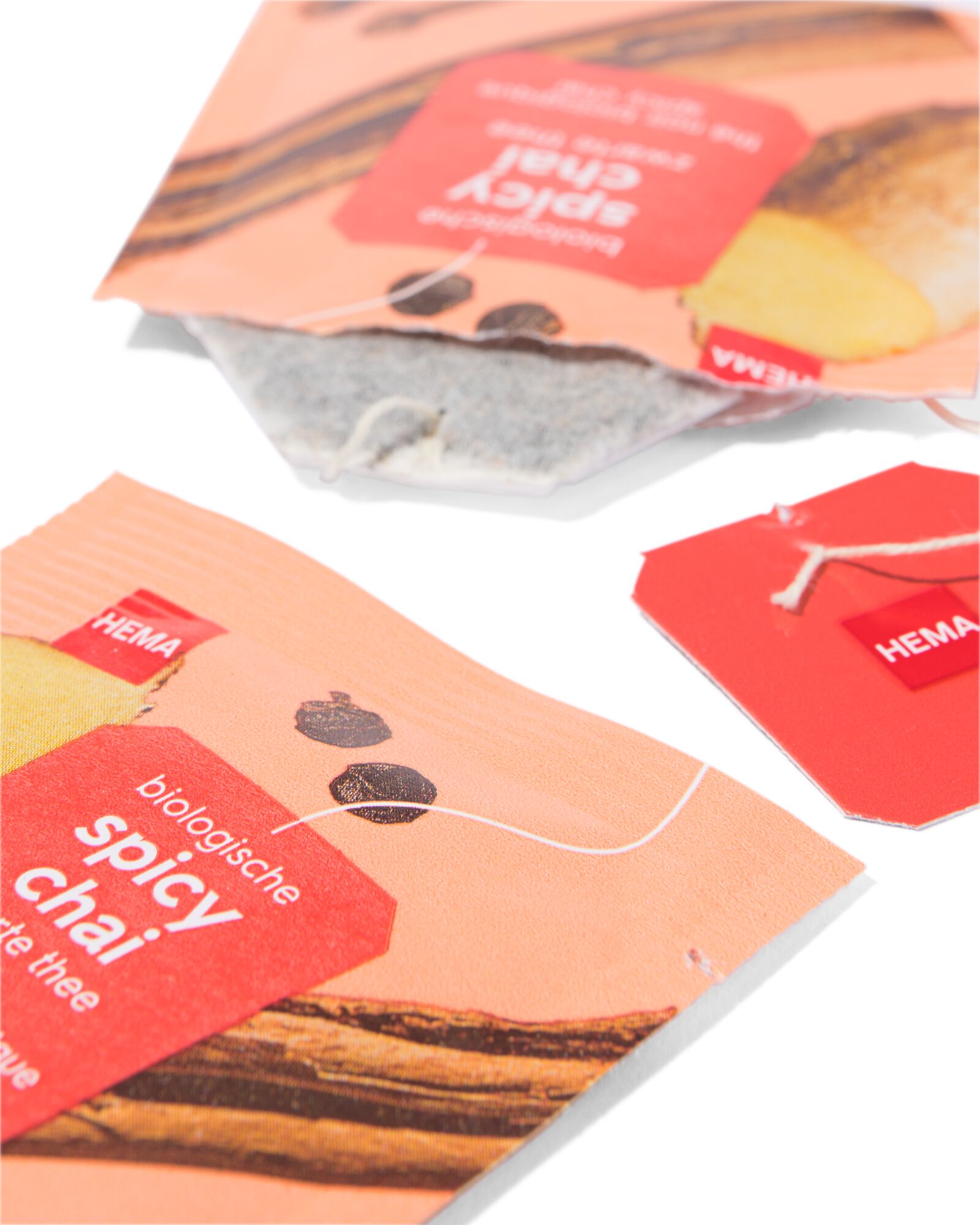 20 sachets de th&eacute; noir biologique spicy chai - 17190306 - HEMA