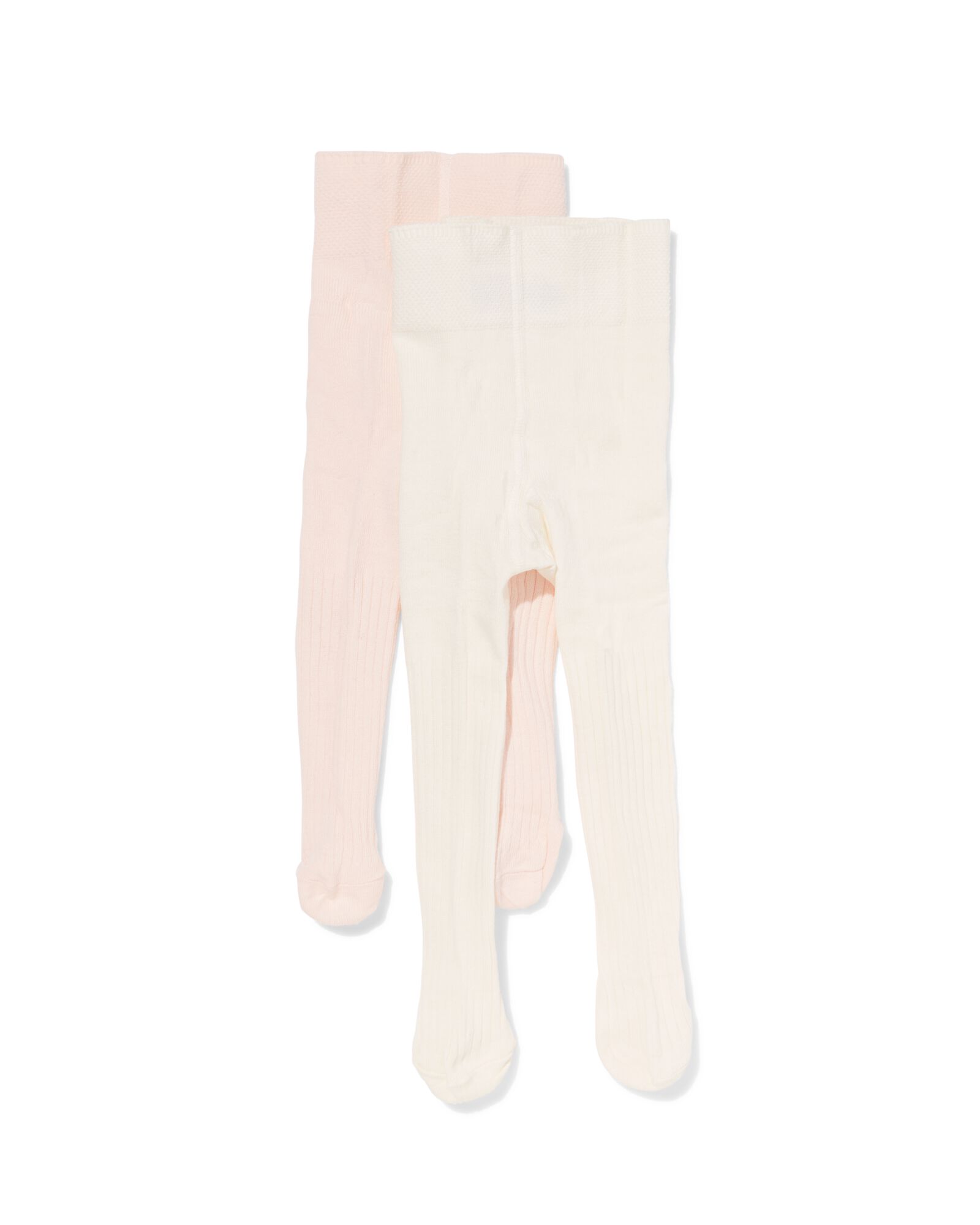 babymaillots rib - 2 stuks lichtroze lichtroze - 4700710LIGHTPINK - HEMA